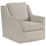 Vesta Leather Swivel Chair, Winchester Sycamore