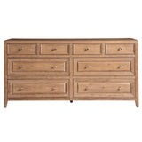 Weekender 8 Drawer Dresser, Sand Dune