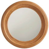 Weekender Lakeway Mirror, Natural Rattan