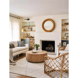 Weekender Lakeway Mirror, Natural Rattan