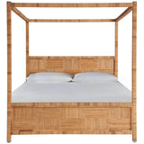Weekeneder Chatham Poster Bed, Natural Rattan
