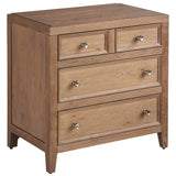 Weekender 4 Drawer Nightstand, Sand Dune