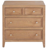 Weekender 4 Drawer Nightstand, Sand Dune