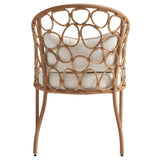 Pebble Dining Chair, Natural Rattan, Set of 2