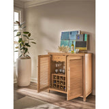 Weekender Bar Cabinet, Sand Dune
