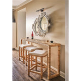 Sandbar Console Table, Natural Rattan