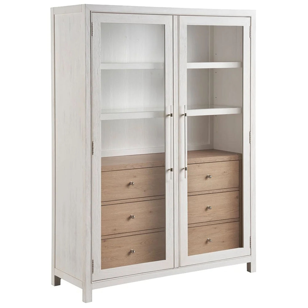 Seaside Display Cabinet, White Sand