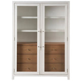 Seaside Display Cabinet, White Sand