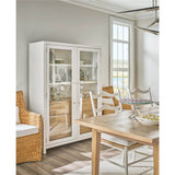 Seaside Display Cabinet, White Sand