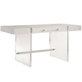 Cabo Writing Desk, White Sand