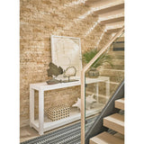 Hermosa Console Table, White Sand