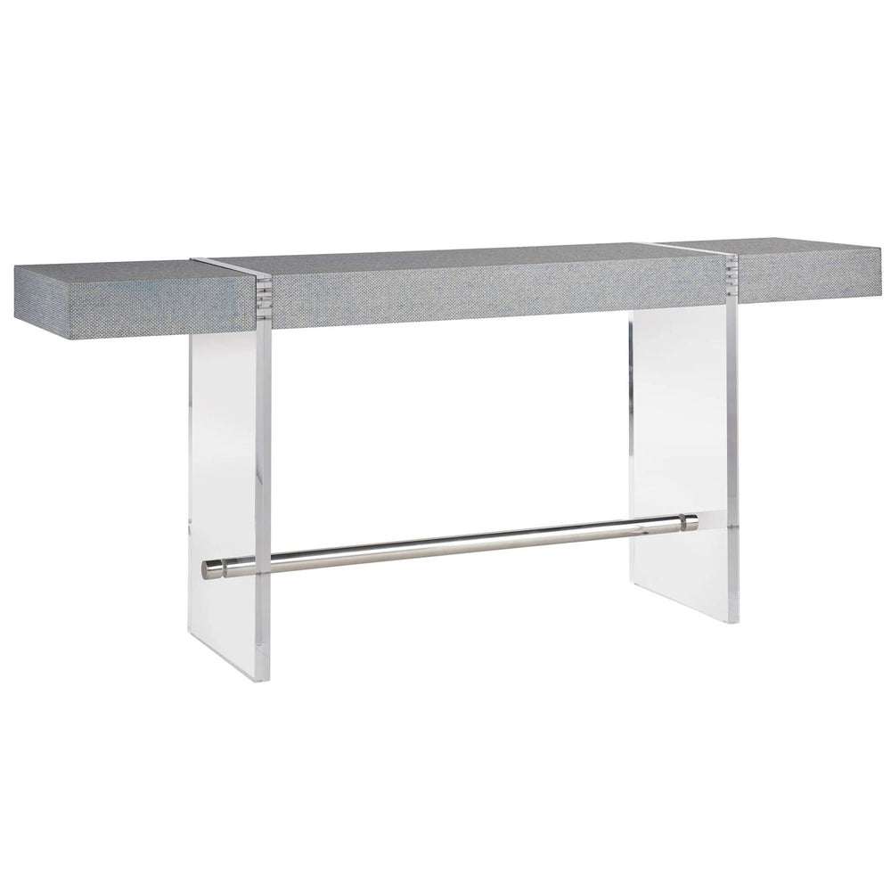 Vineyard Haven Console Table, Blue Seagrass
