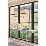 Vineyard Haven Console Table, Blue Seagrass