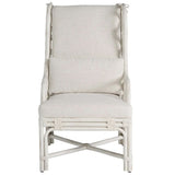 Santa Rosa Arm Chair, White Rattan