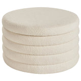 Obi Storage Ottoman, Berber Snow