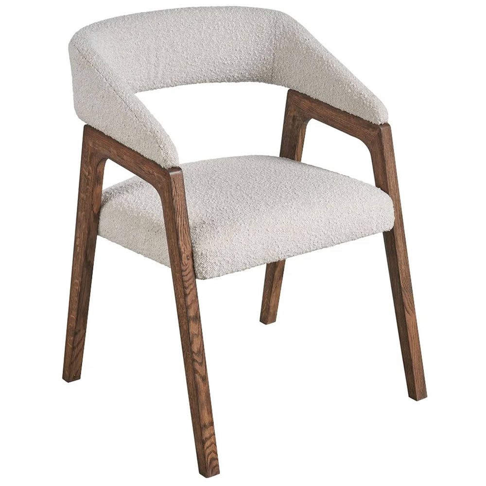 Modern Dining Chair, Oris Snow, Set of 2