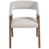 Modern Dining Chair, Oris Snow, Set of 2