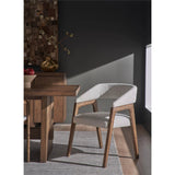 Modern Dining Chair, Oris Snow, Set of 2