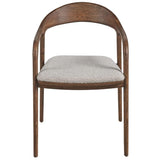 Echo Dining Chair, Medium Brown Oak, Set of 2