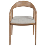 Echo Dining Chair, Natural Oak, Set of 2