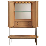 Linnea Bar Cabinet, Natural