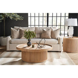 Modern Lumi Cocktail Table, Natural