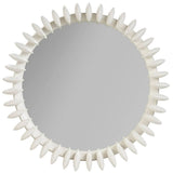 Modern Soltice Mirror, White