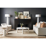 Anniston Cocktail Table, White-Furniture - Accent Tables-High Fashion Home