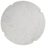 Anniston Cocktail Table, White-Furniture - Accent Tables-High Fashion Home