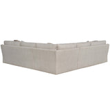 Hadlee 3 Piece Sectional, Tweed Sisal-Furniture - Sofas-High Fashion Home