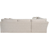 Hadlee 3 Piece Sectional, Tweed Sisal-Furniture - Sofas-High Fashion Home