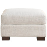 Brooklyn Ottoman, Monique Linen