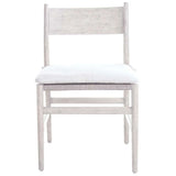 Dwell Wood Back Side Chair, River Rock, Set of 2