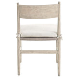 Dwell Wood Back Side Chair, River Rock, Set of 2