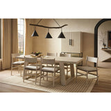 Dwell Wood Back Side Chair, River Rock, Set of 2