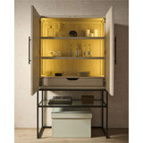 Dwell Bar Cabinet, River Rock