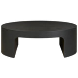 Modern Concrete Cocktail Table, Ash
