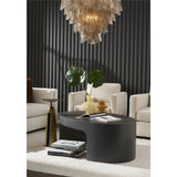 Modern Concrete Cocktail Table, Ash