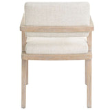 Modern Arm Chair, Monique Linen, Set of 2