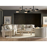 Fletcher 3 Piece Sectional, Ayers Caramel