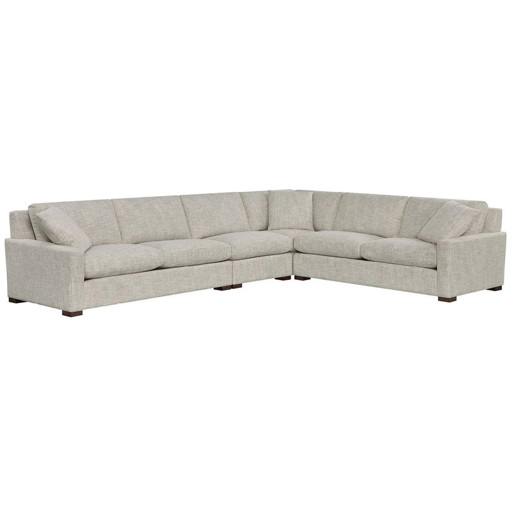 Fletcher 4 Piece Sectional, Ayers Caramel