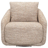 Elio Swivel Chair, Pamela Cobblestone