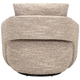 Elio Swivel Chair, Pamela Cobblestone