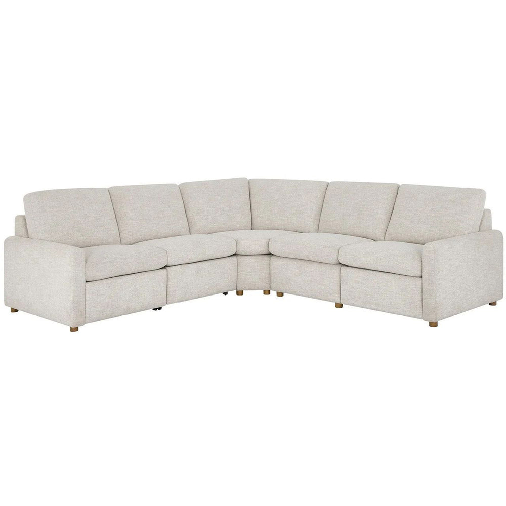Hyde 5 Piece Sectional, Yukon Sand