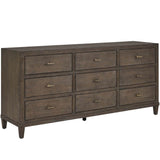 Montclair 9 Drawer Dresser, Cocoa