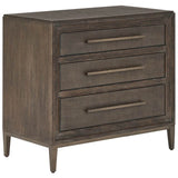 Montclair 3 Drawer Nightstand, Cocoa