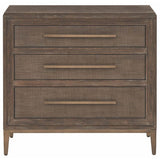 Montclair 3 Drawer Nightstand, Cocoa