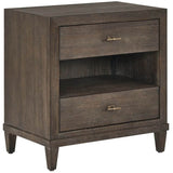Montclair Cocoa 2 Drawer Nightstand, Cocoa
