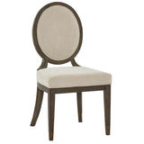 Montclair Oval Side Chair, Cocoa, Set of 2