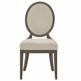Montclair Oval Side Chair, Cocoa, Set of 2